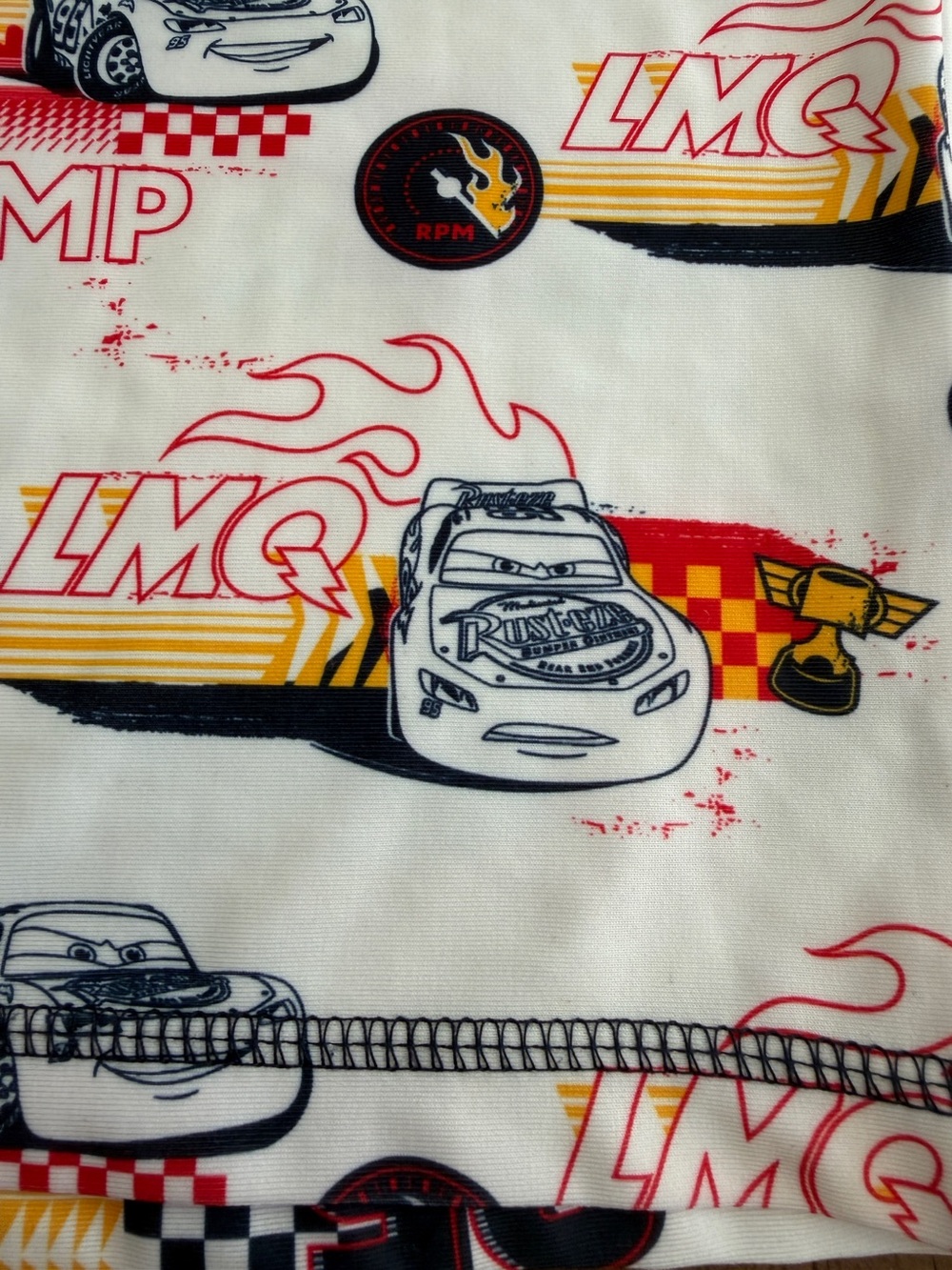 Lightning McQueen Rash Guard & Trunks Set - Picture 6 of 8
